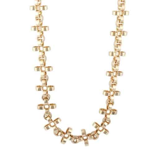 Necklace Crosschain gold 60