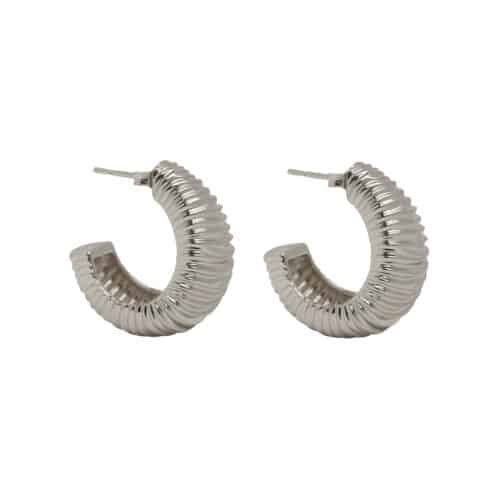 Earrings Dune silver