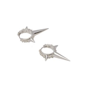 Earrings Spike silver
