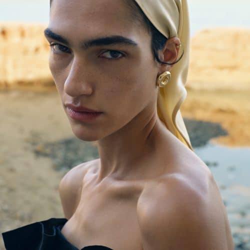 Isola Earrings gold